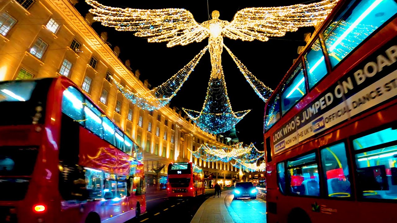 london christmas walking tour