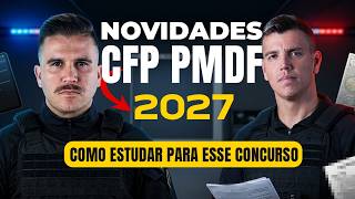Concurso PMDF 2027: Como Começar a Estudar do Zero (Plano de Aprovação)