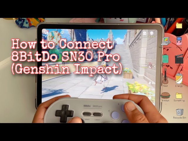 Genshin Impact : Une manette aux couleurs du jeu va sortir chez 8BitDo