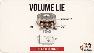 The Volume Potentiometer Lie: Why Rolling Down Kills Your Highs (The RC Filter Physics)