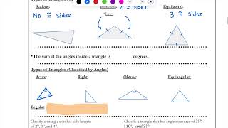 Geo C16 Classifying Triangles