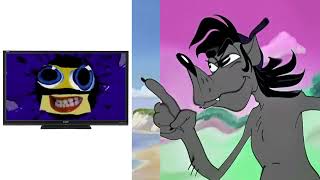 Soviet Cartoon Wolf Hates Klasky Csupo Split Opposite Center Effects