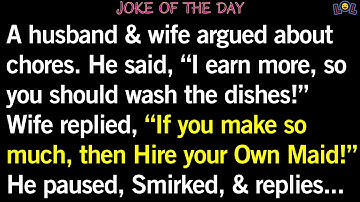 😂 Beste grappen | Hij werd eruit getrapt... maar kwam terug met een grap #grappen