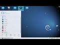 Debian 10 Buster Kde plasma mode desktop clean