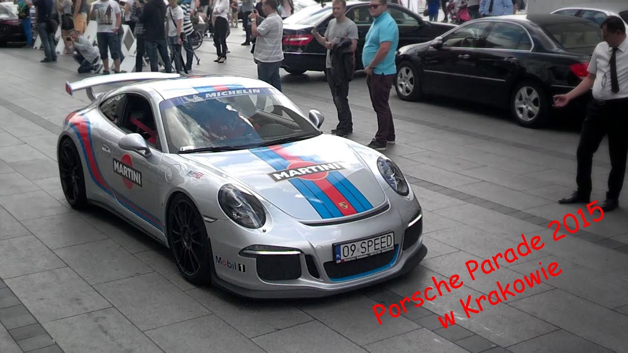 Porsche Parade 2015 w Krakowie YouTube