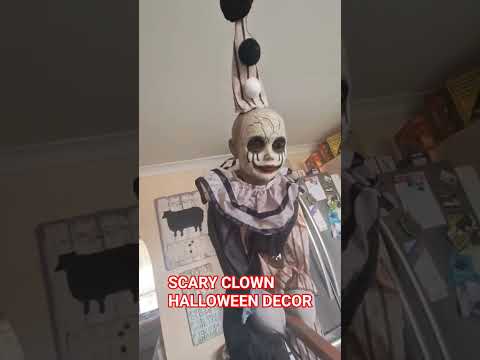 SCARY CLOWN HALLOWEEN DECOR
