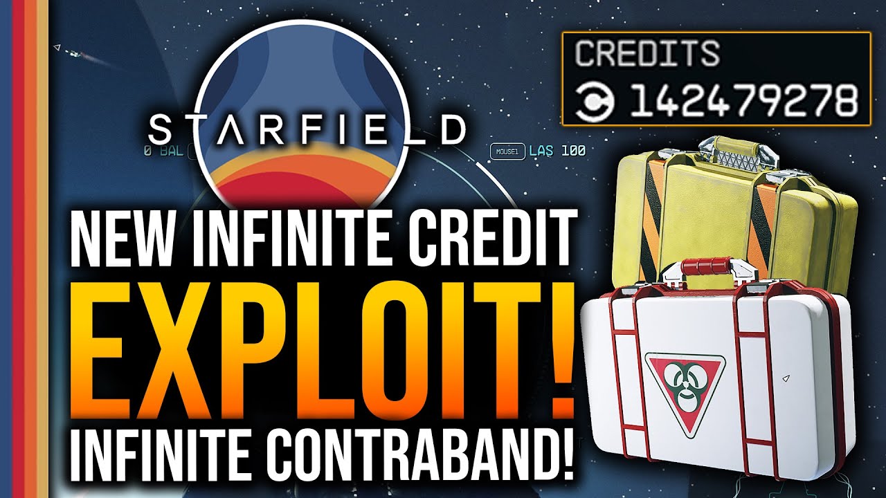 Starfield - BEST MONEY GLITCH! AFTER PATCH! INFINITE CREDIT EXPLOIT!