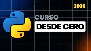 De cero a crear proyectos reales con Python (que las empresas pagan) | Curso (2026)