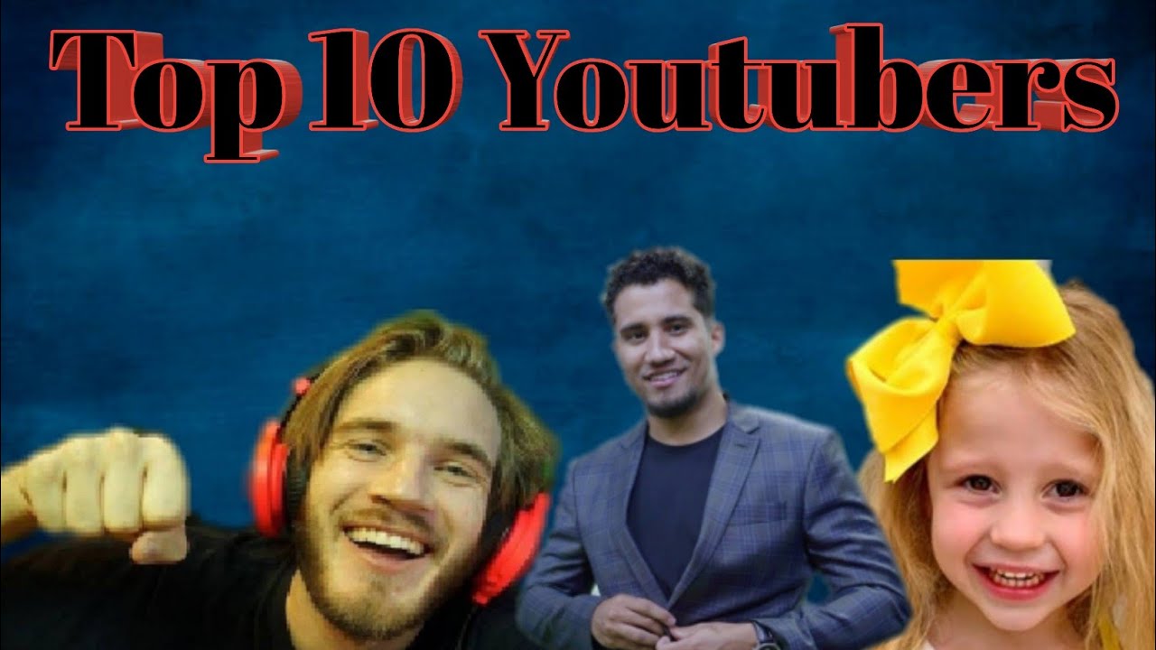 Top 10 YouTubers in the world 2020 YouTube