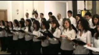 Video thumbnail of "Vidi la nuova Gerusalemme(M. Frisina) - Cappella Universitaria di Siena"