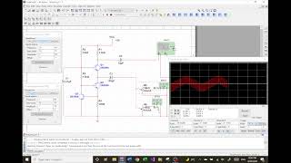 2-Channel BJT Audio Mixer Circuit Simulation in Multisim
