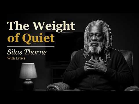 Silas Thorne | The Weight of Quiet | Official Lyric Video | Moody Soul Blues With Lyrics