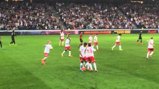 Red Bull Salzburg vs. Celtic Glasgow - SORIANO Freistoss(Freekick) 2:2