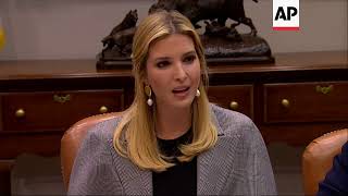 Ivanka Trump Holds Meeting on Sex Trafficking