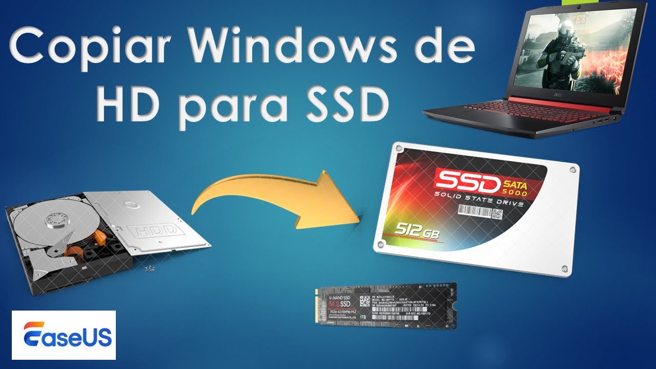 Como copiar o Windows do seu HD para um novo SSD sem perder nada ...