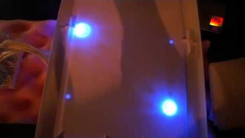 Arduino LED Matrix testing - refresh rate testing252