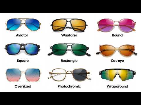 Every Type of Sunglasses Explained Under 9 Minutes