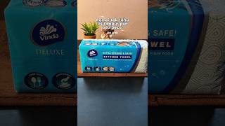 Vinda Deluxe softpack kitchen towel tebal dan serap kuat sesuai lap minyak air dan kotoran di dapur