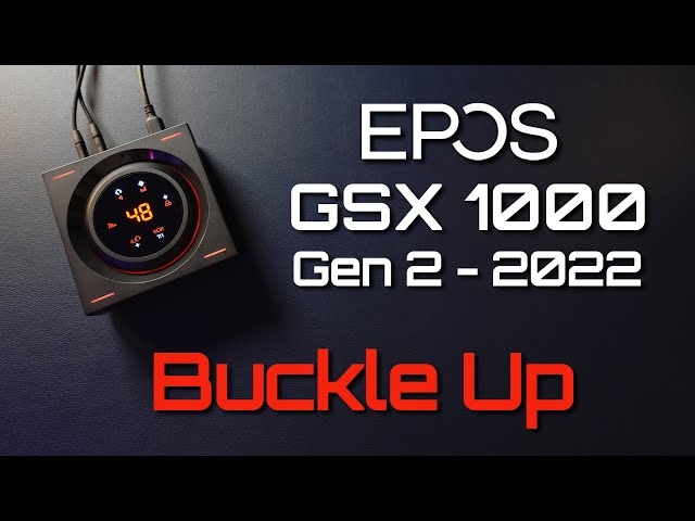 EPOS GSX 1000 2nd Edition Sound Card Review - Everything You NEED to Know!