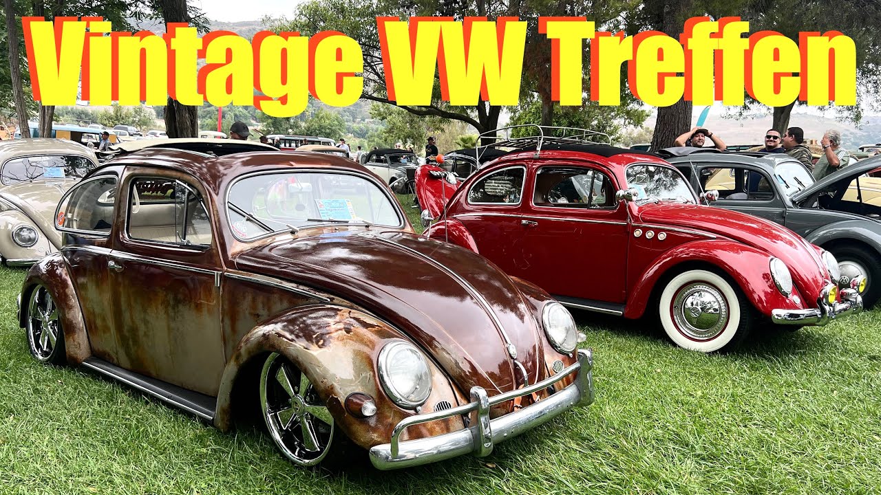 SoCal Vintage VW Treffen 2023 Volkswagen Classic Car Show YouTube