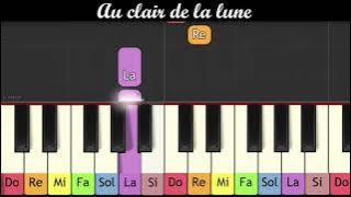 Apprendre 10 comptines célèbres faciles (Piano pour enfants) Volume 1