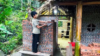 FULL VIDEO - Completed Building Your Own Brick Bathroom, Growing More Vegetables, Being an Orphan