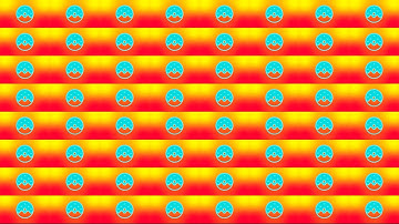 Doughnut icon with gradient background intro animation over so many times #millionviews #somanytimes