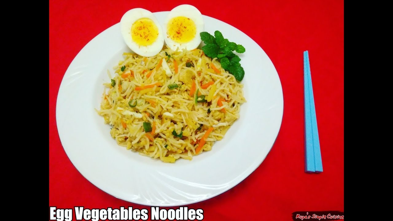 Easy Egg Vegetables Noodles Recipe// Bangladeshi Noodles Recipe