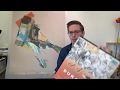 Create unique transparent watercolors on grafix clear duralar film by artist justin burns