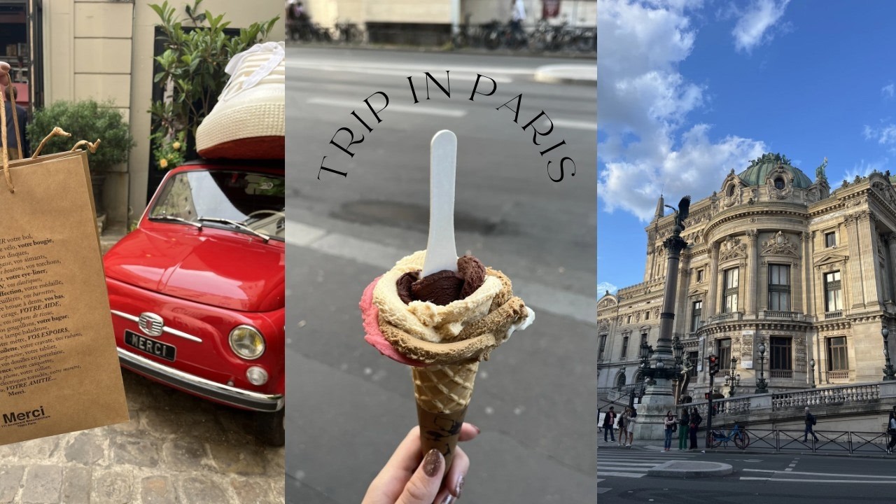 Paris vlog｜春のフランス旅行｜パリ・カフェ&美術館巡り Part 1｜#paris  #france #europe