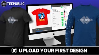 Upload Your First Design To Teepublic | Teepublic Tutorial For Beginners