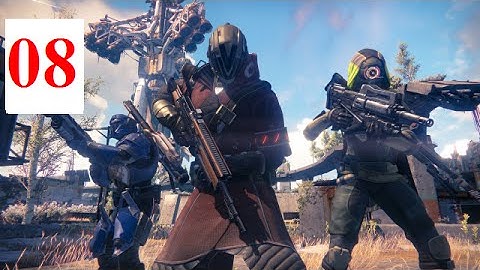 Destiny Gameplay Walkthrough - Level 8 - Scary Caves and Immune Enemies (PS4 XB1 1080p HD)