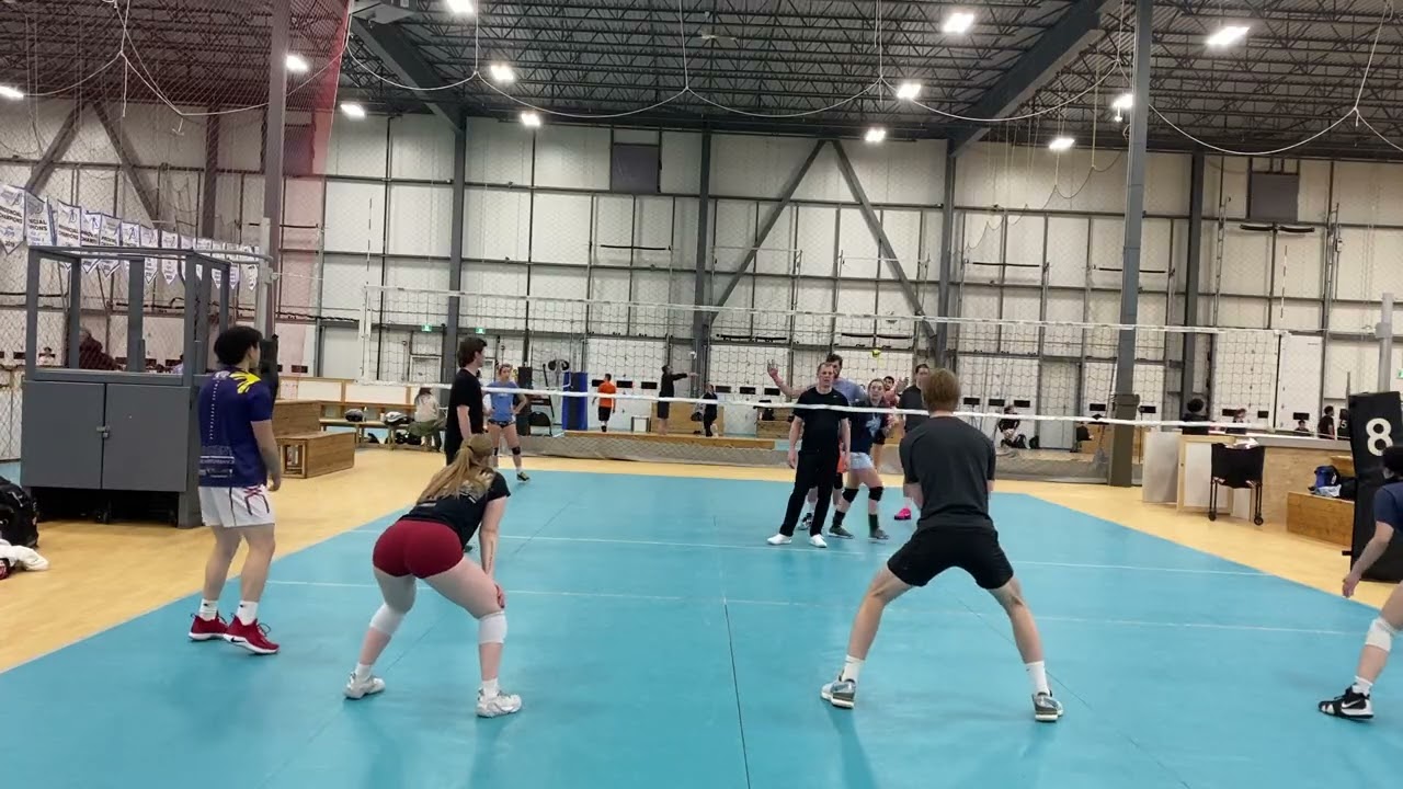 Tuesday Co-ed Spike Tysons vs Push it set 2