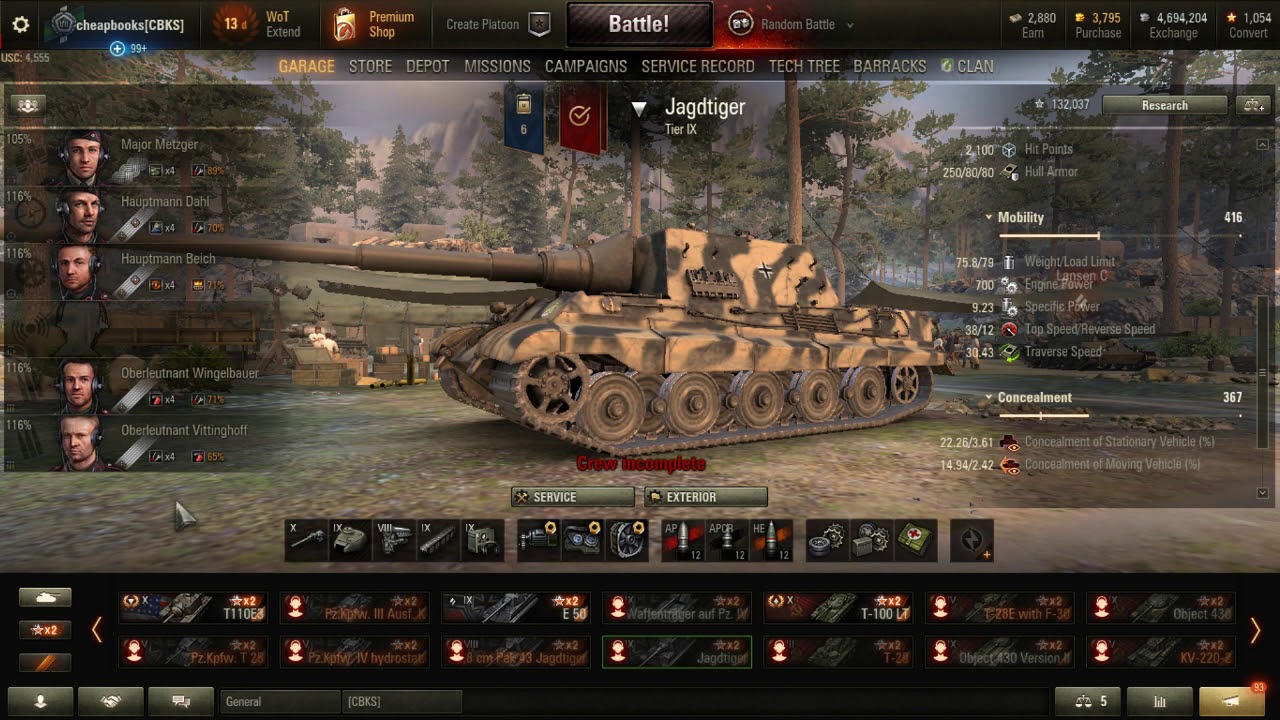 WOT Clutch Breaking and Light Tanks YouTube