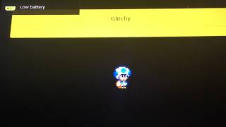 Walking through a level of glitchy tracks