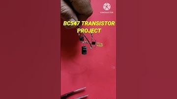 BC547 Transistor Project |Delay On Timer Circuit |#diy #shorts #trending |@Shaktitechshakti