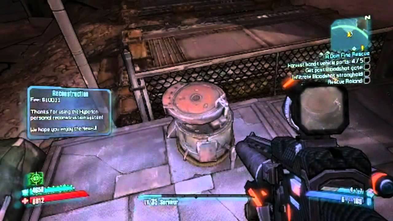Borderlands 2-Story Mission-"A Dam Fine Rescue"