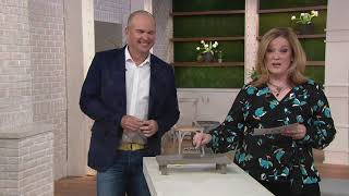 JAI Sterling Silver & Gemstone Criss-Cross Ring on QVC