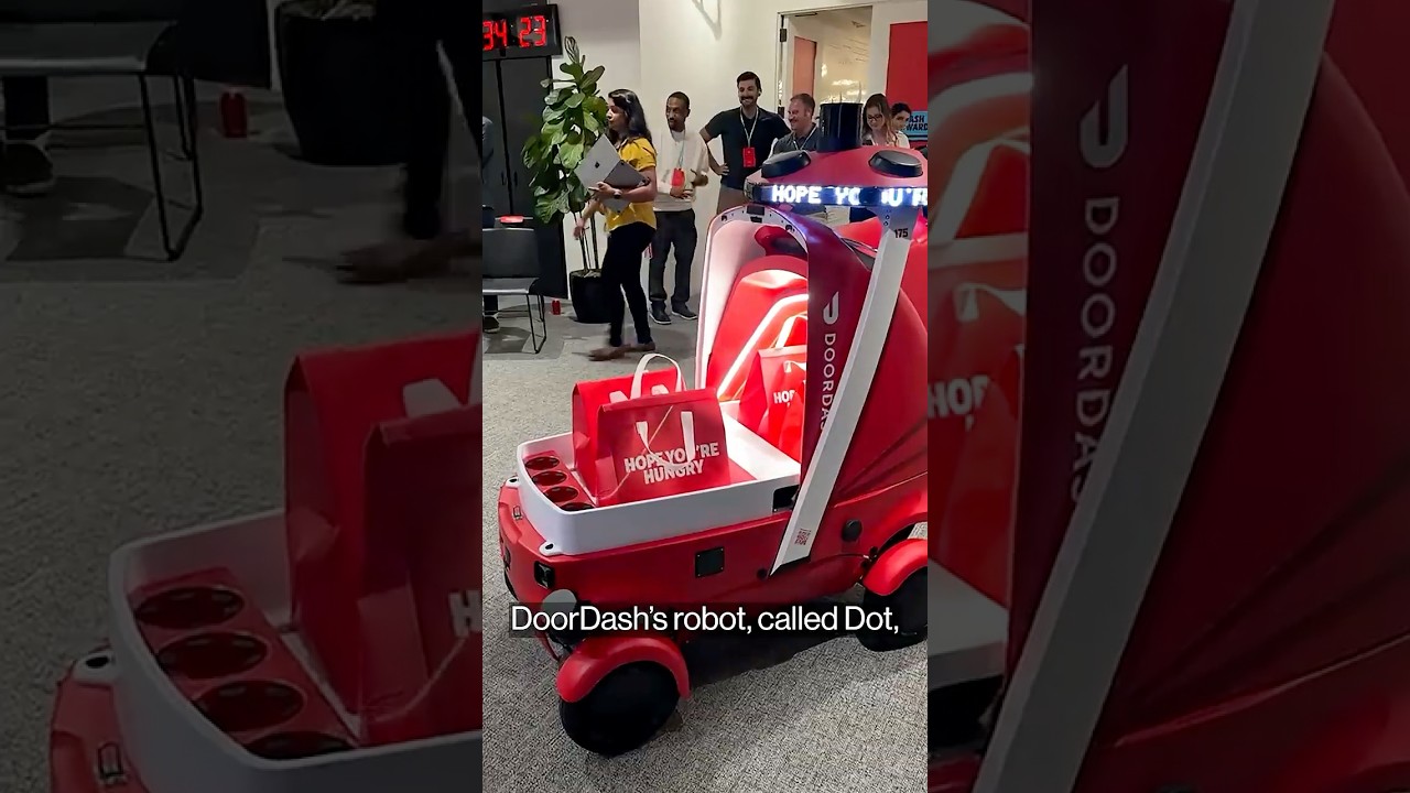 DoorDash Unveils Delivery Robot Named Dot