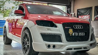 Building A Widebody Audi Q7 In 8 Minutes | Audi Q7 PPI Widebody Project