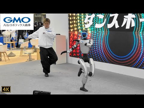 [GMO AI & Robotics Trading: Unitree Robotics "G1" Dancing] 2025 International Robot Exhibition (i...