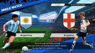 Captain Tsubasa: Rise Of New Champions - Maradona Special - Argentina Vs England