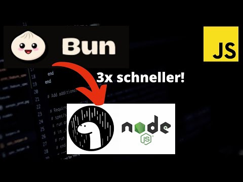 BUN JS - JavaScript Runtime - Potenzieller Node & Deno Killer? 3x schneller | Vorstellung von BUN JS