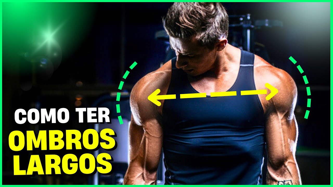 7 Melhores EXERCÍCIOS PARA FICAR COM OMBROS LARGOS | TREINO DE OMBROS ...