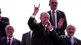 Erdoğan Bozkurt İşareti Yaptı