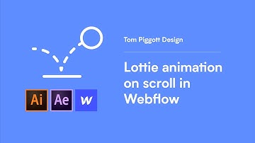 Lottie animation on scroll in Webflow