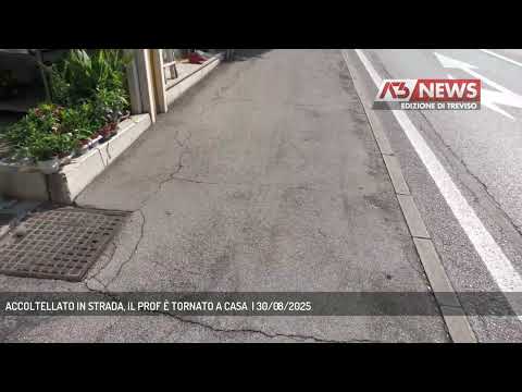 ACCOLTELLATO IN STRADA, IL PROF È TORNATO A CASA  | 30/08/2025