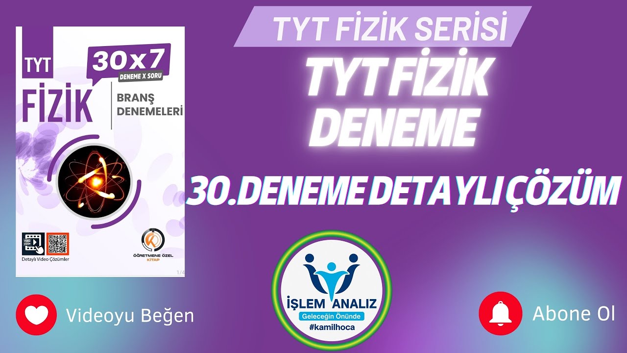 TYT Fizik 30. Deneme | ARTIK HAZIRSIN! | Şampiyonlar Kampı Kapanış Videosu