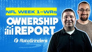 WEEK 1 WR OWNERSHIP REPORT: 2022 NFL DFS