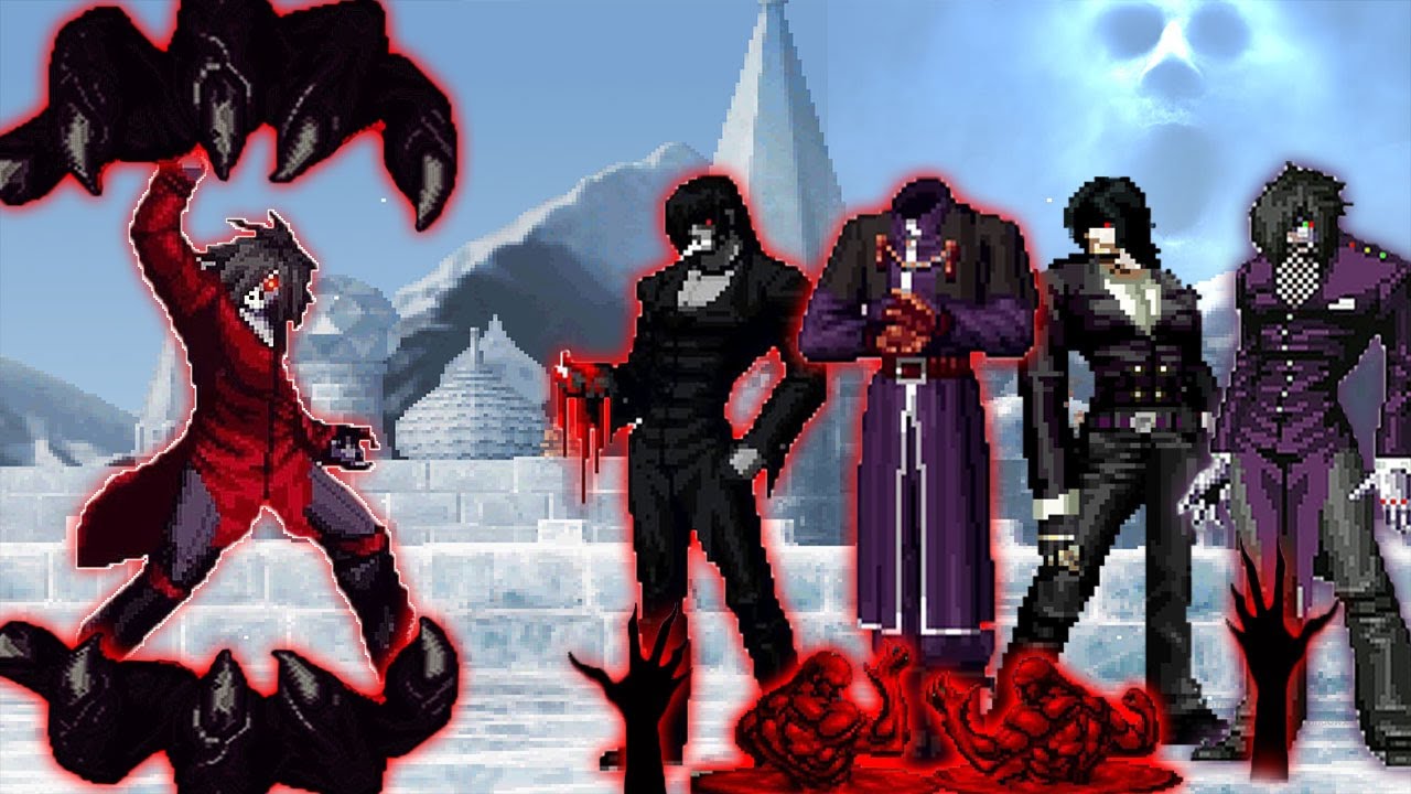 [Mugen KOF] Remus Vs Super Bosses Horror Team - YouTube